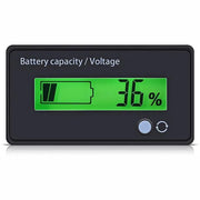 Lcd 12V-48V Battery Capacity Indicator Voltage Voltmeter Monitor Meter Caravan V528-CAPACITYINDICATOR-202456
