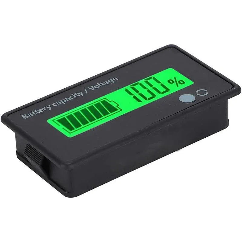 Lcd 12V-48V Battery Capacity Indicator Voltage Voltmeter Monitor Meter Caravan V528-CAPACITYINDICATOR-202456