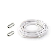 No Tie Locked Elastic Shoelace Shoe Lace Lazy Laces Sports Sneakers - Light Blue V528-CAPSULELACES-LIGHTBLUE-75898