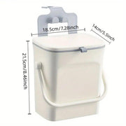 Car Waste Bin Wall Mounted In-Car Garbage Organiser Vehicle Trash Can Holder V528-CAR-5L-828132