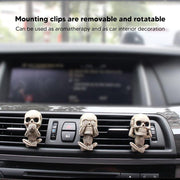 3pcs Ghost Head Car Decoration Accessories Halloween Ornament Vehicle Interior V528-CAR-ACCESSORIES-275145