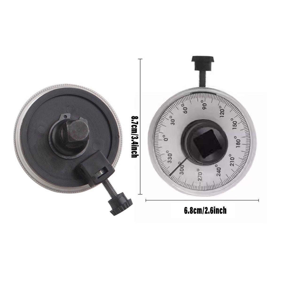 Automobile Torque Meter Angle Measuring Instrument Tool for Wrench and Ruler V528-CAR-ANGLE-GAUGE-439857