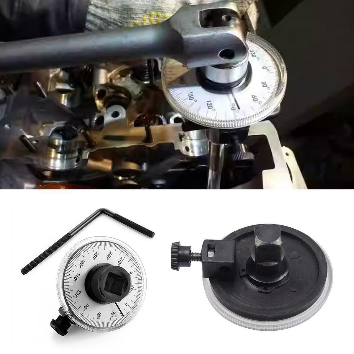Automobile Torque Meter Angle Measuring Instrument Tool for Wrench and Ruler V528-CAR-ANGLE-GAUGE-439857