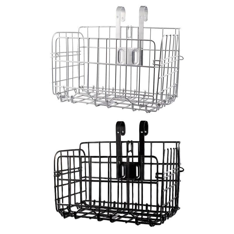 Foldable Bicycle Basket Front and Rear Hanging Storage Rack Bike Accessories - Black V528-CAR-BASKET-BLACK-719981
