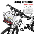 Foldable Bicycle Basket Front and Rear Hanging Storage Rack Bike Accessories - Silver V528-CAR-BASKET-SILVER-355306