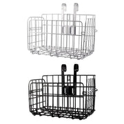 Foldable Bicycle Basket Front and Rear Hanging Storage Rack Bike Accessories - Silver V528-CAR-BASKET-SILVER-355306