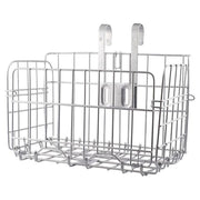 Foldable Bicycle Basket Front and Rear Hanging Storage Rack Bike Accessories - Silver V528-CAR-BASKET-SILVER-355306
