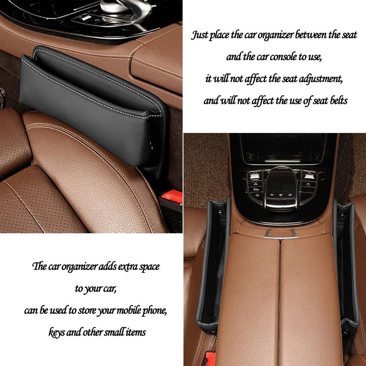 Universal Gap Storage Organizer Box for Vehicle Front Console Side Slot V528-CAR-BLACK-959244