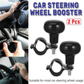 2PCS Car Steering Wheel Booster Auxiliary Ball One Hand Turn Saver Driving Aid V528-CAR-BOOSTER-BLACK-2PCS-776784