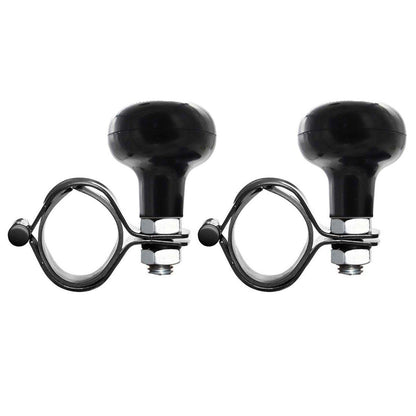 2PCS Car Steering Wheel Booster Auxiliary Ball One Hand Turn Saver Driving Aid V528-CAR-BOOSTER-BLACK-2PCS-776784