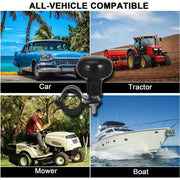 2PCS Car Steering Wheel Booster Auxiliary Ball One Hand Turn Saver Driving Aid V528-CAR-BOOSTER-BLACK-2PCS-776784