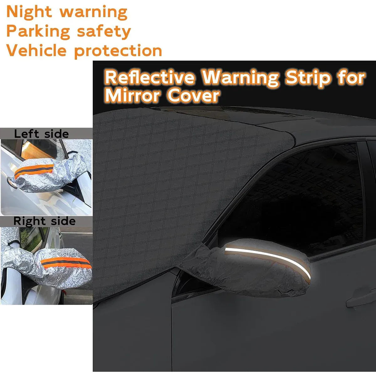 Car Windshield Cover SUV Sun Shade Windscreen Frost Snow Ice Sunshade Protector V528-CAR-COVER-123202