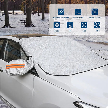 Car Windshield Cover SUV Sun Shade Windscreen Frost Snow Ice Sunshade Protector V528-CAR-COVER-123202