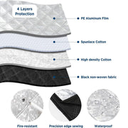 Car Windshield Cover SUV Sun Shade Windscreen Frost Snow Ice Sunshade Protector V528-CAR-COVER-123202