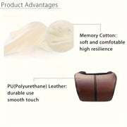 Car Headrest Neck Pillow for Comfortable Travel Support Memory Foam Car Pillow - Black V528-CAR-HEADREST-BLACK-846301