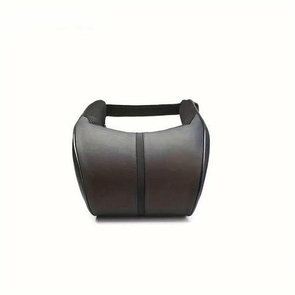 Car Headrest Neck Pillow for Comfortable Travel Support Memory Foam Car Pillow - Brown V528-CAR-HEADREST-BROWN-414012