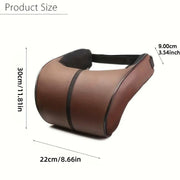 Car Headrest Neck Pillow for Comfortable Travel Support Memory Foam Car Pillow - Red V528-CAR-HEADREST-RED-290027