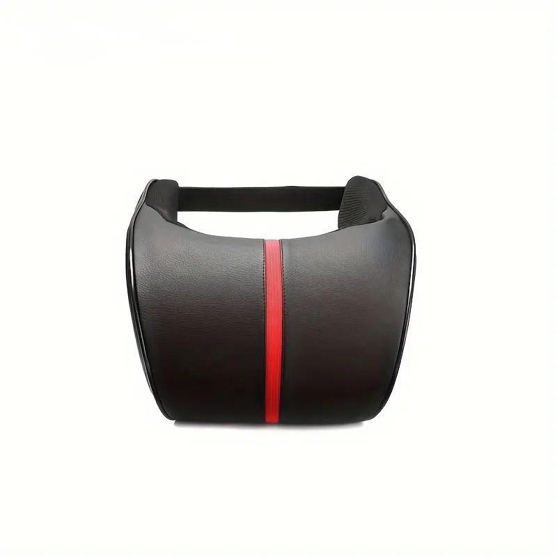 Car Headrest Neck Pillow for Comfortable Travel Support Memory Foam Car Pillow - Red V528-CAR-HEADREST-RED-290027