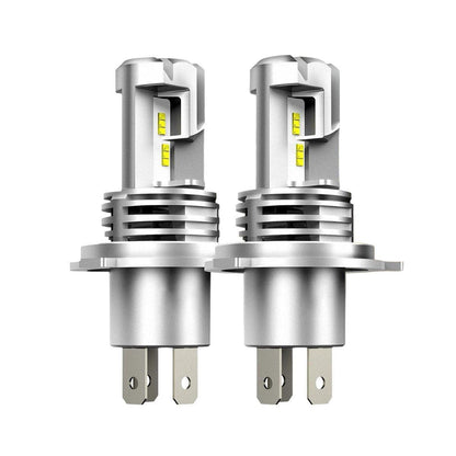 2 Pack H4 LED Headlight Bulbs 6000K White 9600LM High Low Beam Canbus Ready V528-CAR-LIGHTS-2PCS-258800