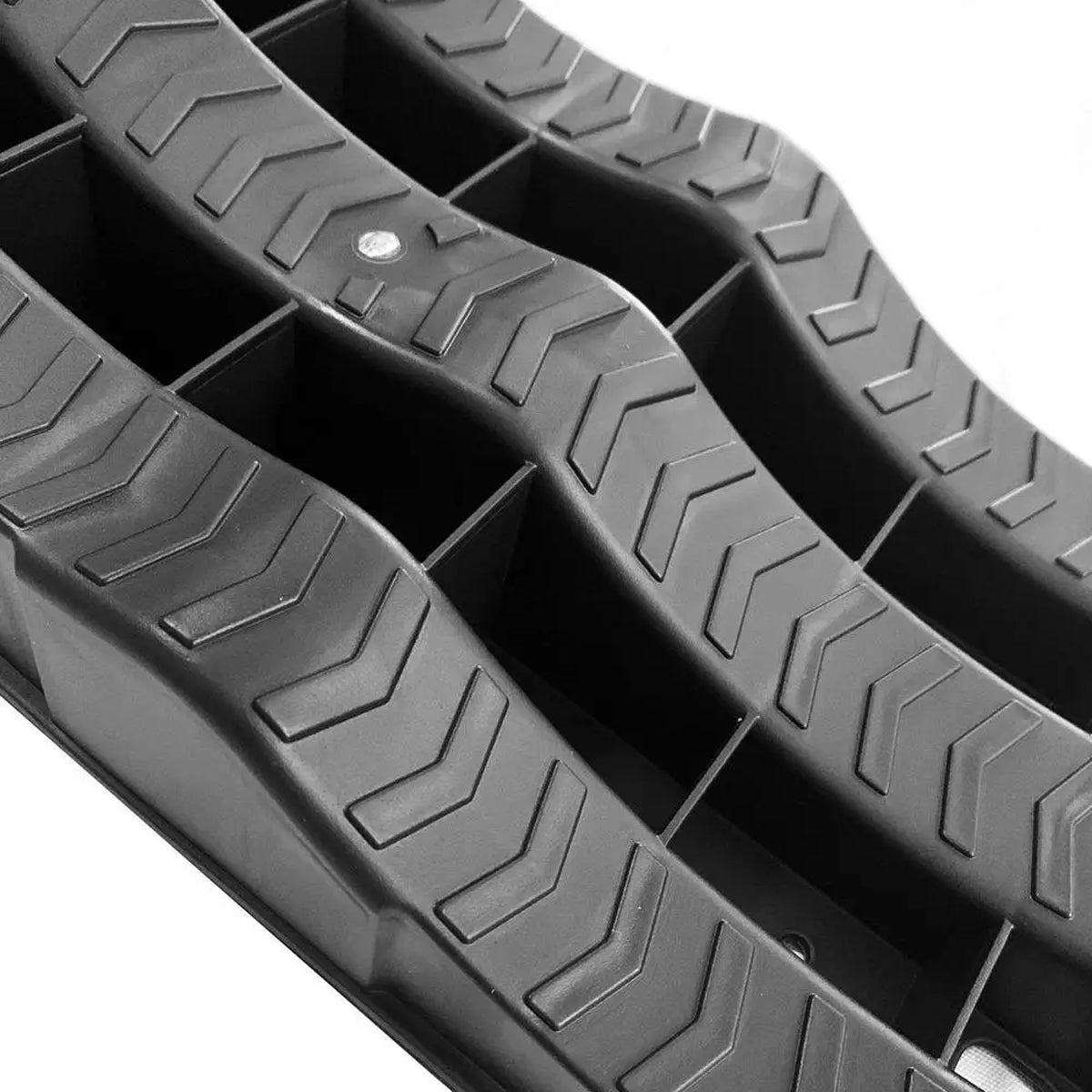 2pcs Plastic Three Step Parking Tire Pads for Cars Recreational Vehicles RV V528-CAR-MAT-BLACK-16P-BDB-853230