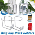 2pcs Car Cup Holder Drink Bottle Holder Universal Vehicle Mug Holder for Travel V528-CAR-MOUNT-2PCS-SILVER-229028