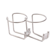 2pcs Car Cup Holder Drink Bottle Holder Universal Vehicle Mug Holder for Travel V528-CAR-MOUNT-2PCS-SILVER-229028