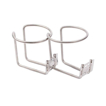 2pcs Car Cup Holder Drink Bottle Holder Universal Vehicle Mug Holder for Travel V528-CAR-MOUNT-2PCS-SILVER-229028