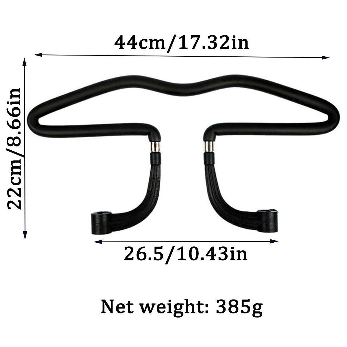 Vehicle Headrest Clothes Hanger PU Leather Suit Rack for Back Seat Storage V528-CAR-SEAT-HANGER-BLACK-521704