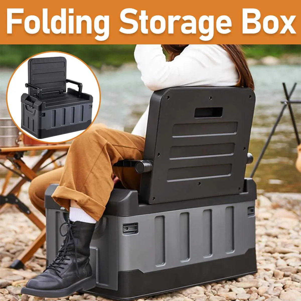 Folding Storage Box Large Capacity Organizer Collapsible Container for Home Use V528-CAR-STORAGE-BOX-274770