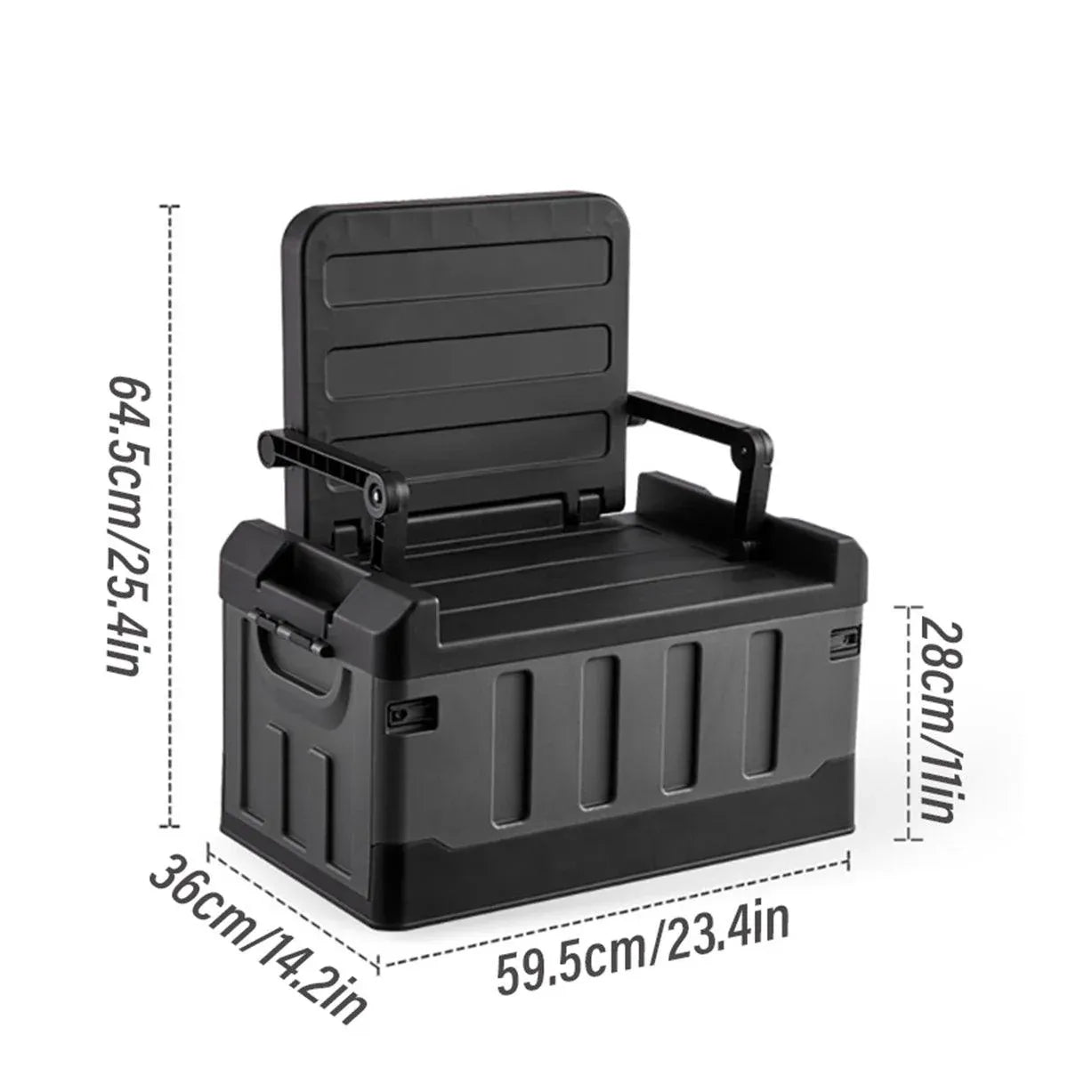 Folding Storage Box Large Capacity Organizer Collapsible Container for Home Use V528-CAR-STORAGE-BOX-274770