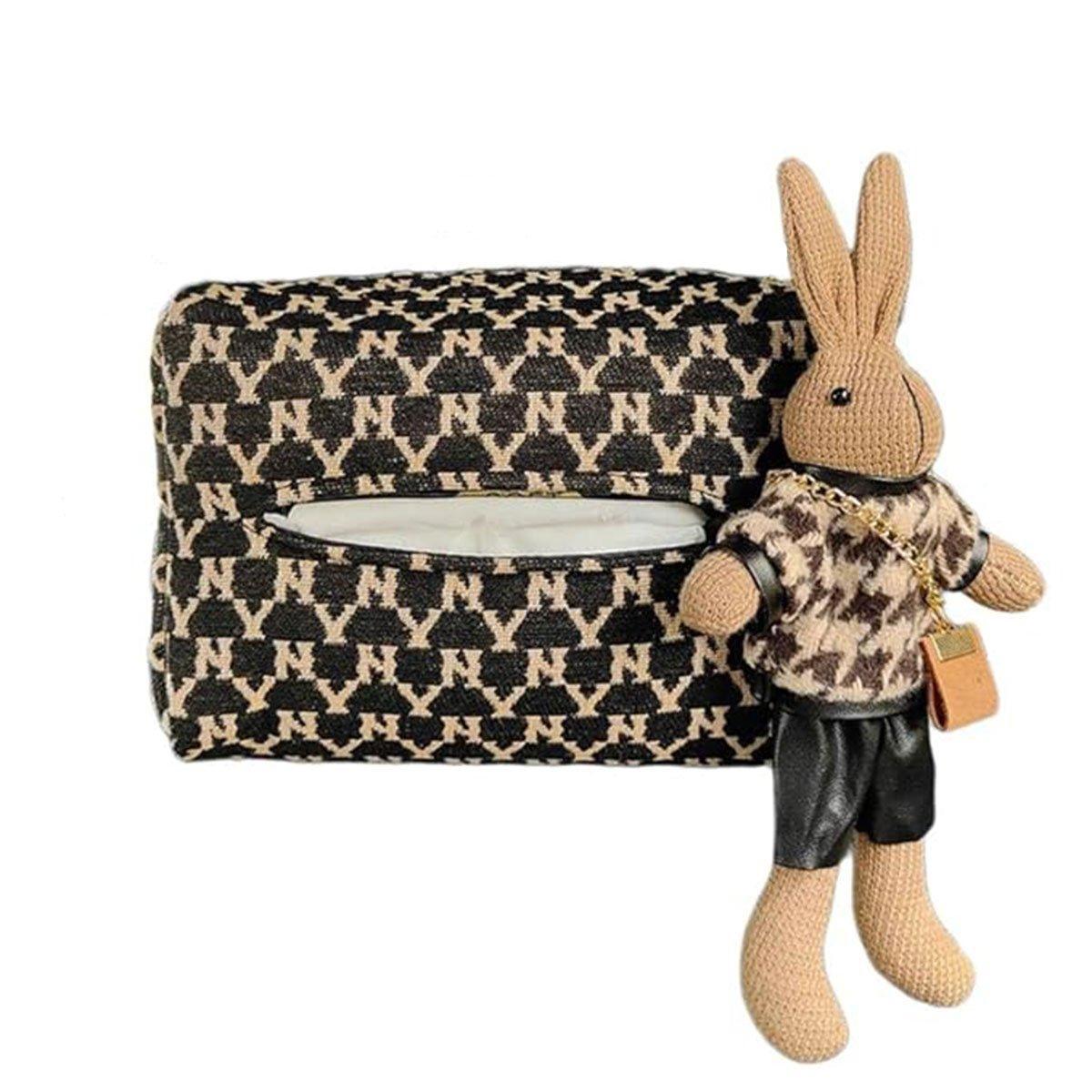 Car Tissue Box Cute Fabric Hanging Box for Car and Living Room Tissue Organizer V528-CAR-TISSUE-214623