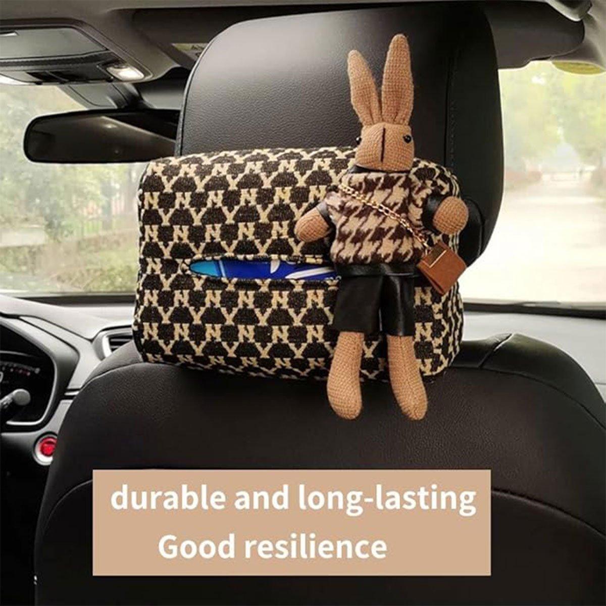 Car Tissue Box Cute Fabric Hanging Box for Car and Living Room Tissue Organizer V528-CAR-TISSUE-214623