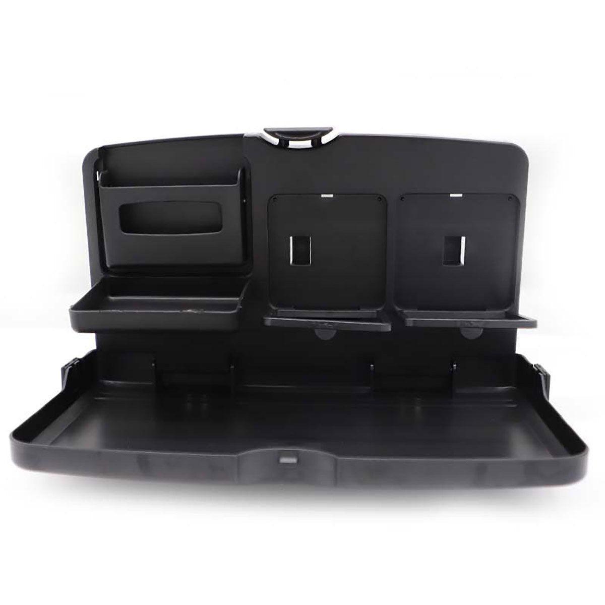 Foldable Back Seat Tray Table Multifunctional Car Organizer with Drink and Laptop Holder V528-CAR-TRAY-505066