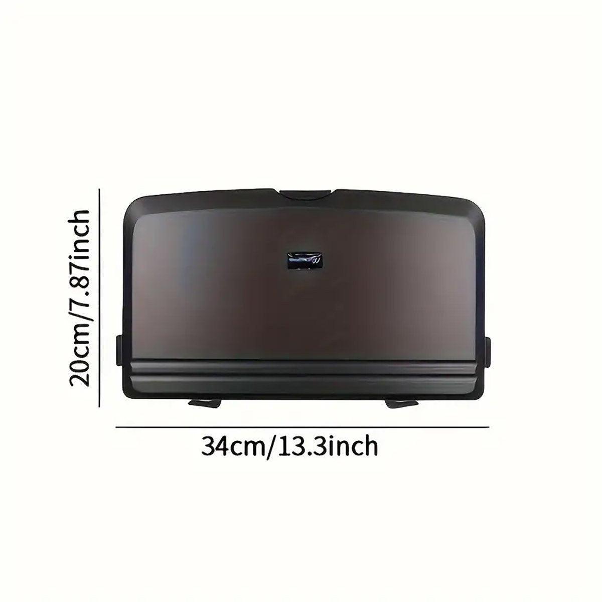 Foldable Back Seat Tray Table Multifunctional Car Organizer with Drink and Laptop Holder V528-CAR-TRAY-505066