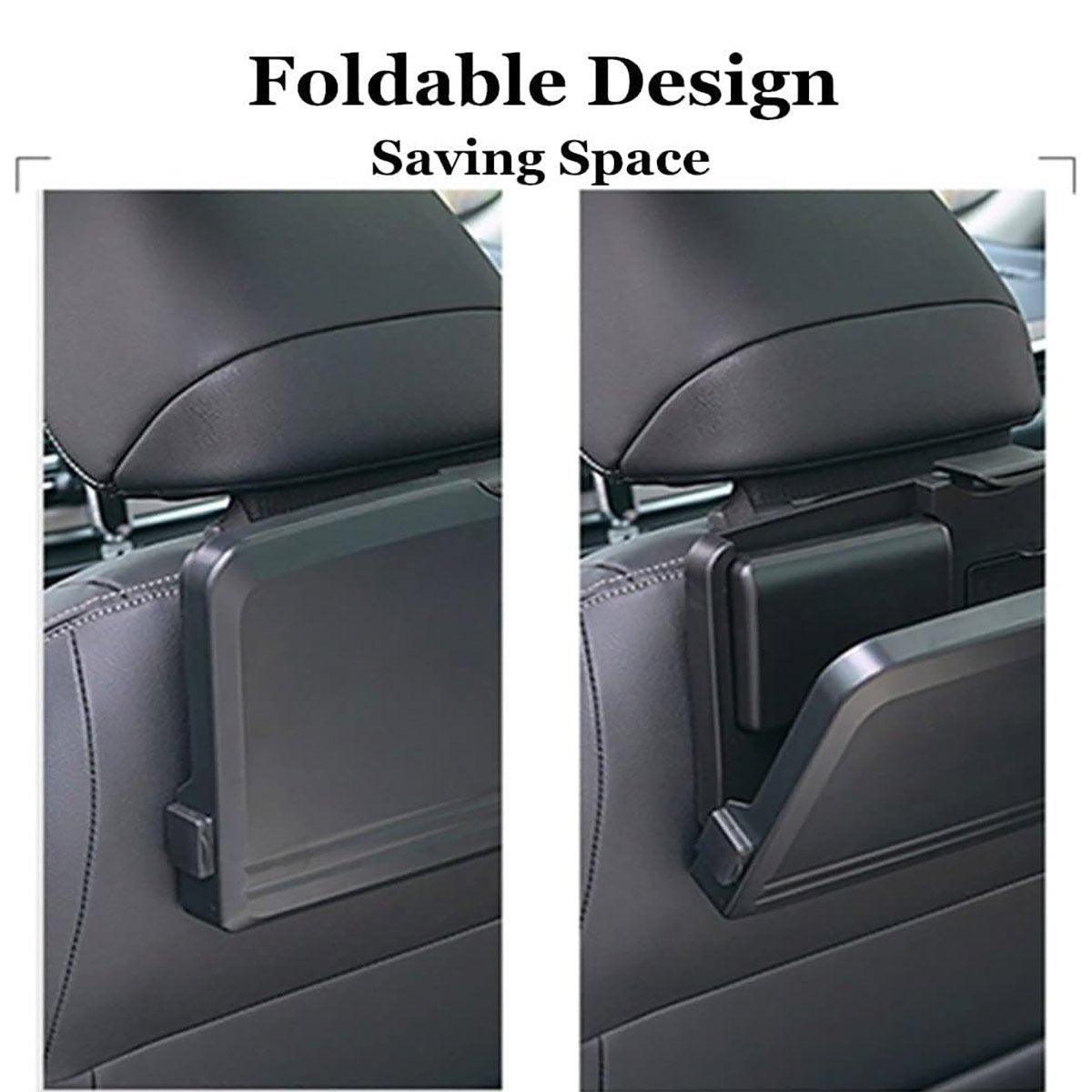 Foldable Back Seat Tray Table Multifunctional Car Organizer with Drink and Laptop Holder V528-CAR-TRAY-505066