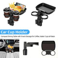 Car Tray Table for Drinks Mug Holder Space Saver Small Dining Table Travel Use V528-CAR-TRAY-B05-498612