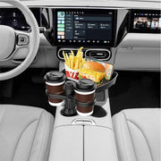 Car Tray Table for Drinks Mug Holder Space Saver Small Dining Table Travel Use V528-CAR-TRAY-B05-498612
