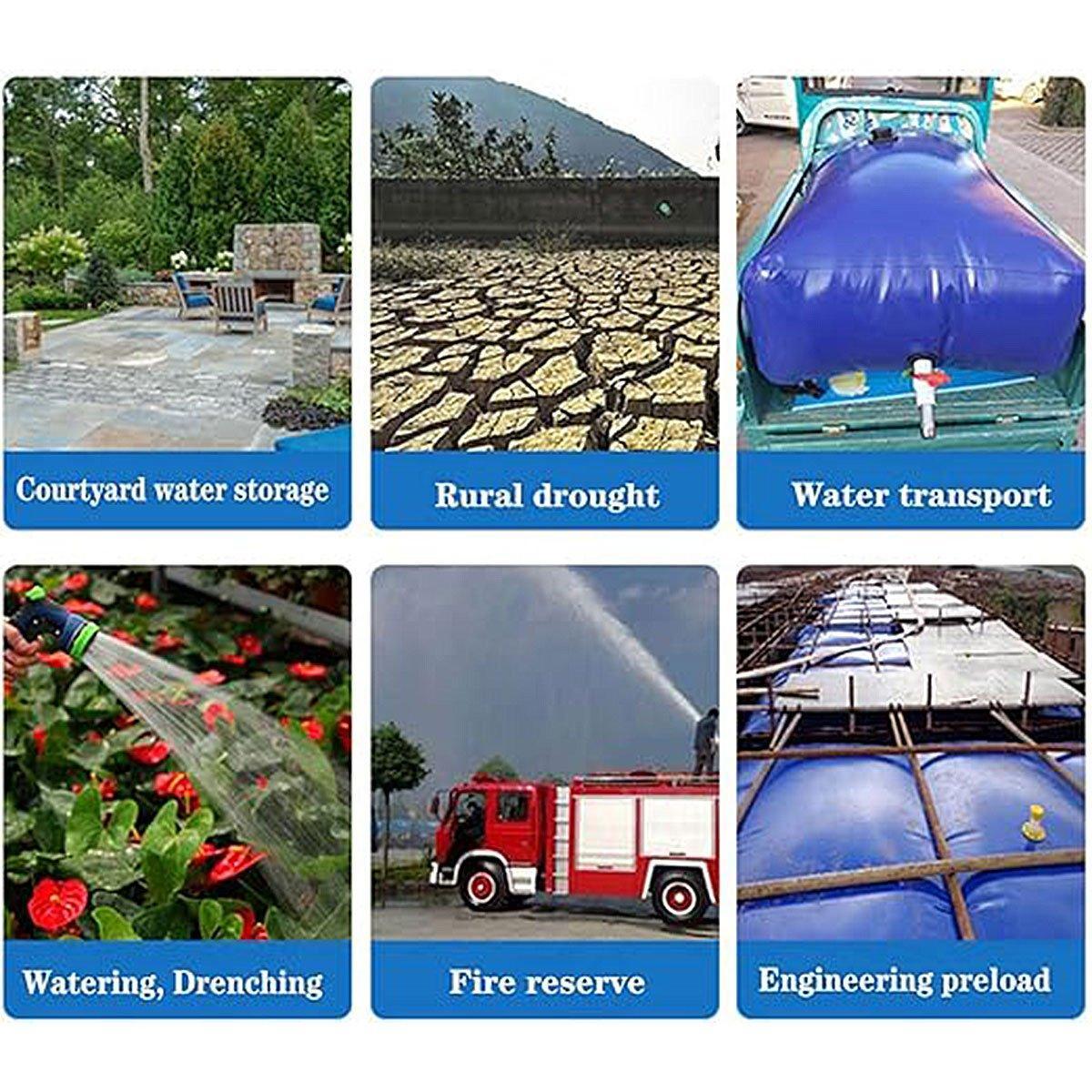 110L Large Capacity Water Storage Bladder Bag for Vehicle Outdoor Agriculture V528-CAR-WATER-BAG-634487
