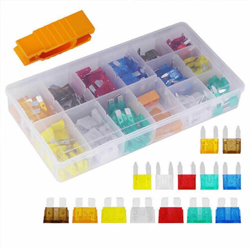 300Pcs Car Blade Fuses Assortment Assorted Kit Blade Set Auto Truck Automotive V528-CARBLADEFUSE-300PCS-24902