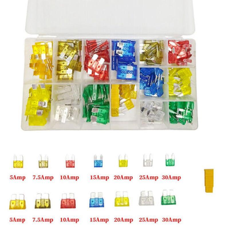 300Pcs Car Blade Fuses Assortment Assorted Kit Blade Set Auto Truck Automotive V528-CARBLADEFUSE-300PCS-24902