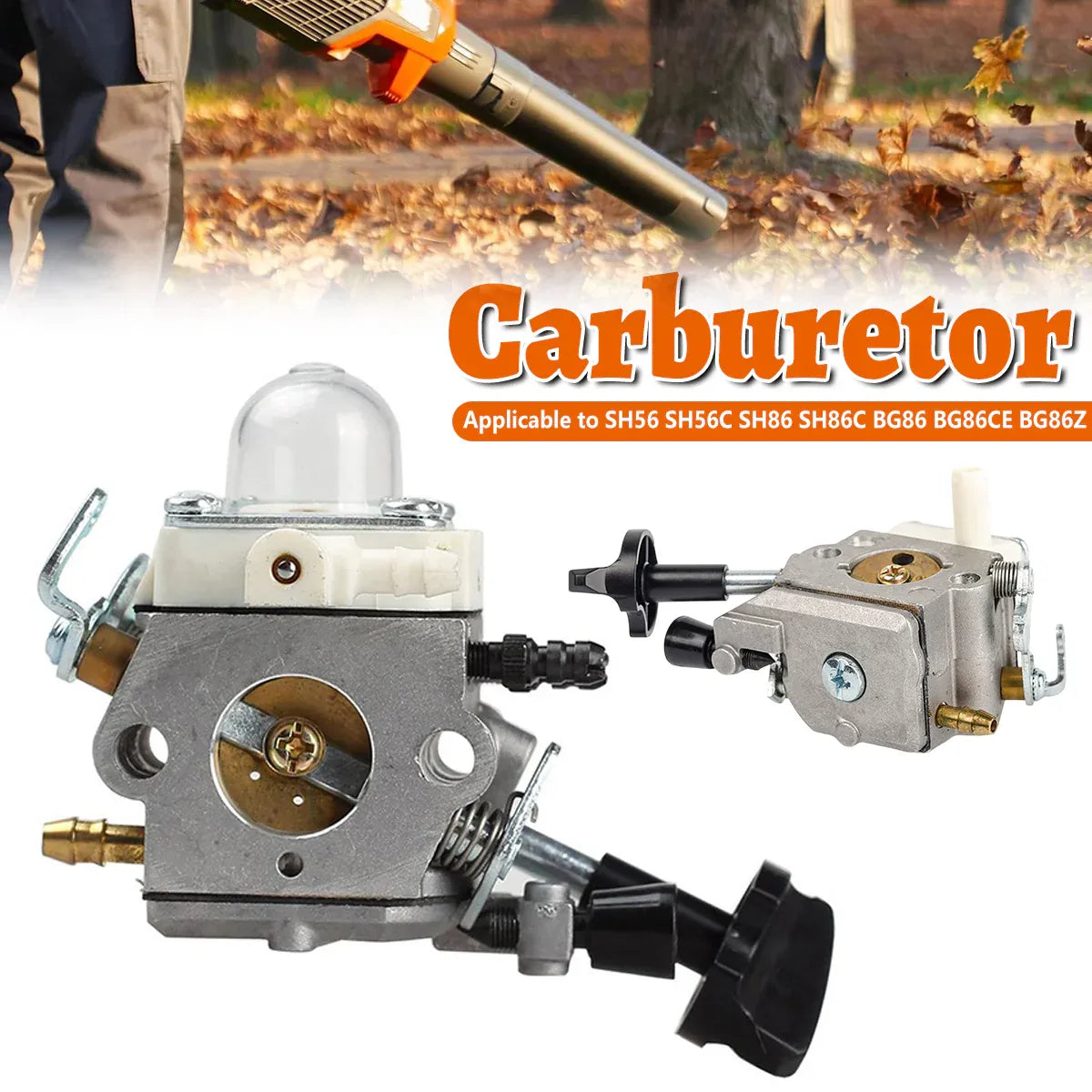 Carburetor For SH56 SH86 SH56C SH86C BG86 BG86C BG86CE BG86Z Engine Repair Tool V528-CARBURETOR-459265