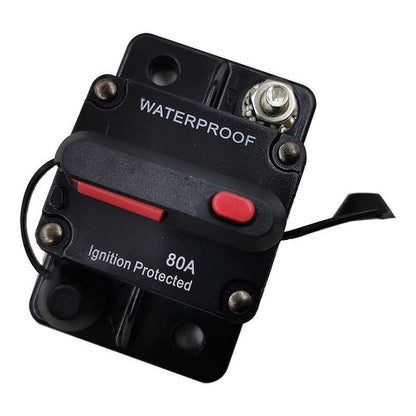 Waterproof Car Circuit Breaker Fuse Reset 30-300A AMP 12V-48V DC Car Boat IP67 - 50A V528-CARCIRCUITBREAKER-50A-644083