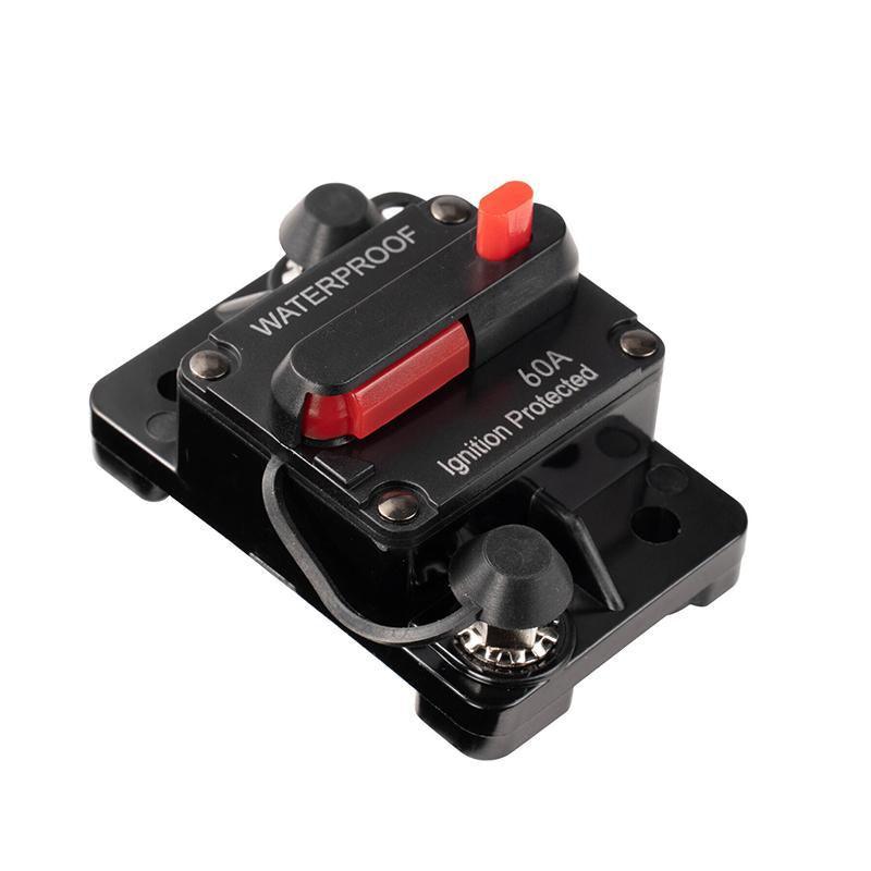 Waterproof Car Circuit Breaker Fuse Reset 30-300A AMP 12V-48V DC Car Boat IP67 - 50A V528-CARCIRCUITBREAKER-50A-644083