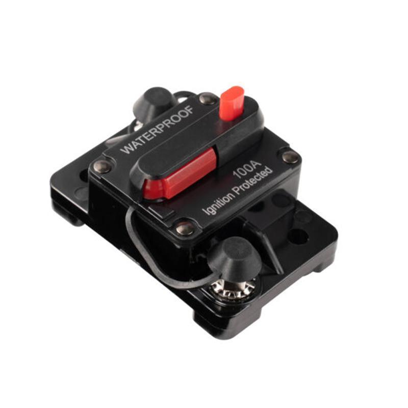 Waterproof Car Circuit Breaker Fuse Reset 30-300A AMP 12V-48V DC Car Boat IP67 - 50A V528-CARCIRCUITBREAKER-50A-644083