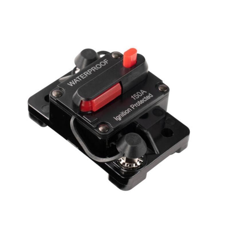 Waterproof Car Circuit Breaker Fuse Reset 30-300A AMP 12V-48V DC Car Boat IP67 - 50A V528-CARCIRCUITBREAKER-50A-644083