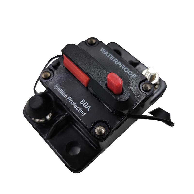 Waterproof Car Circuit Breaker Fuse Reset 30-300A AMP 12V-48V DC Car Boat IP67 - 60A V528-CARCIRCUITBREAKER-60A-708259