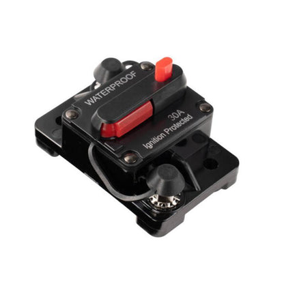 Waterproof Car Circuit Breaker Fuse Reset 30-300A AMP 12V-48V DC Car Boat IP67 - 80A V528-CARCIRCUITBREAKER-80A-565549