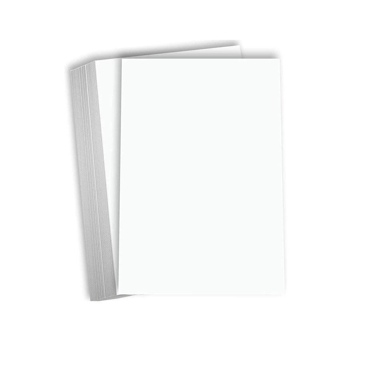 Premium A4 Card Stock 50PCS All Wood White Cardstock Paper for Printing Art V528-CARDBOARD-WHITE-50PCS-535760
