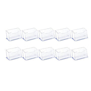 10 X Clear PMMA Business Card Holders for Desktop Display - 10PCS V528-CARDCASE-10PCS-30424