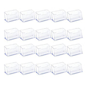 10 X Clear PMMA Business Card Holders for Desktop Display - 10PCS V528-CARDCASE-10PCS-30424